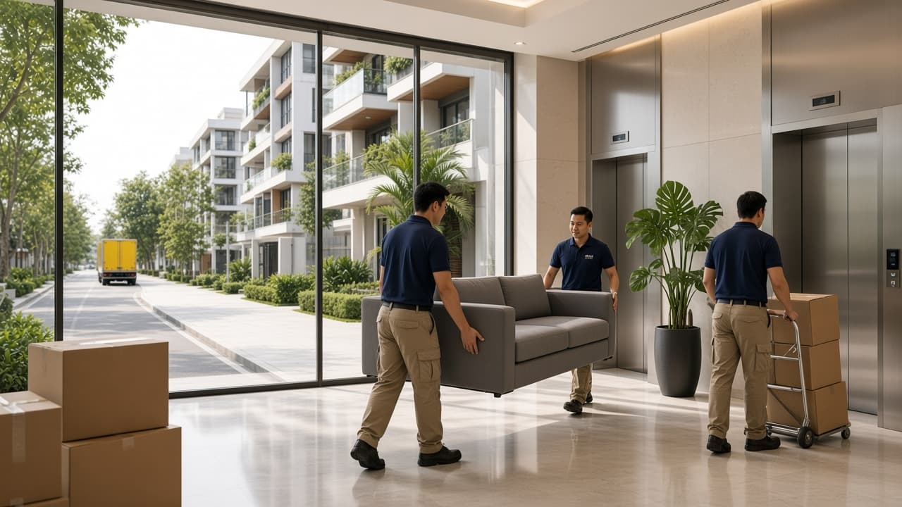Mudança de Apartamento — visão geral